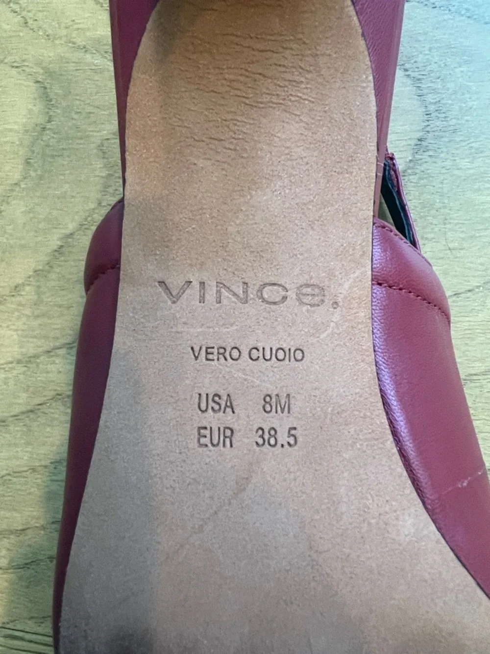 Vince Kitten Heel Sz 38.5 Brand New Tags On - Picture 5 of 6